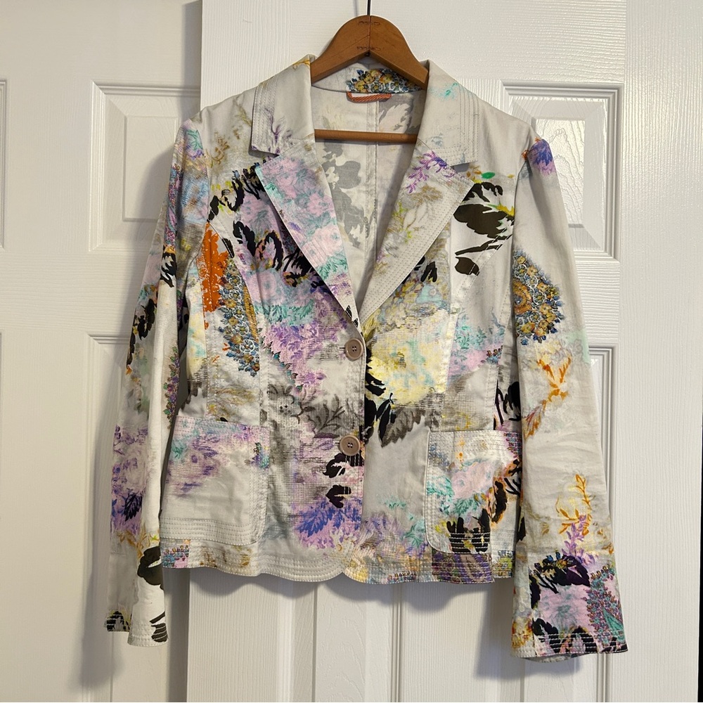 Etro Blazer Women’s Cotton Size 48 IT / US size L/XL